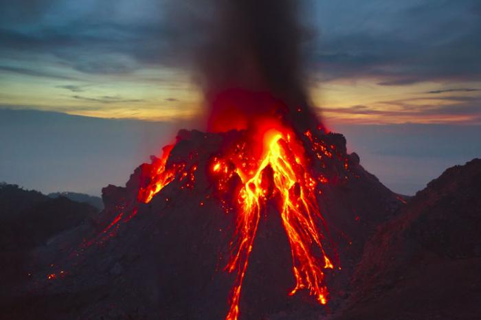 самый высокий вулкан