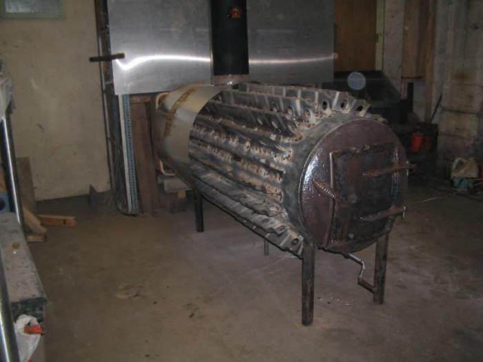 Самодельная дровяная печь для гаража своими руками | aikimaster.ru | Дзен