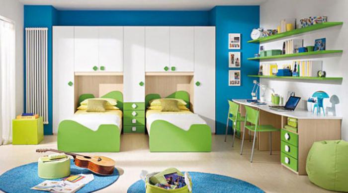 мебель для детской комнаты для двоих