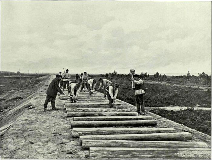 строительство первых железных дорог в россии