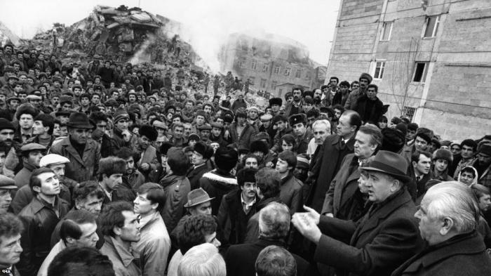 землетрясение в Армении 7 декабря 1988 года 