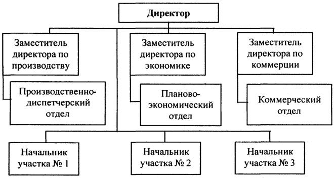 функциональная структура управления схема