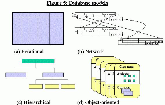 модели данных иерархическая сетевая реляционная