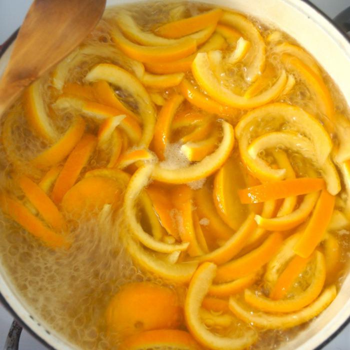 апельсиновые цукаты рецепт 