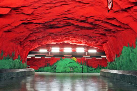  самая большая станция метро в мире 