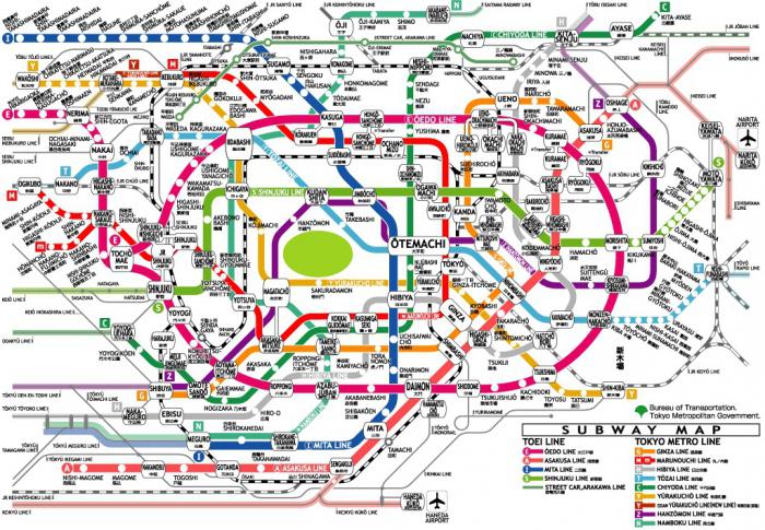  самая большая схема метро в мире