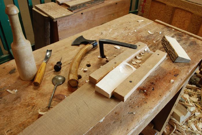 изготовление деревянных ложек