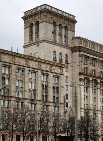 здания сталинского ампира 