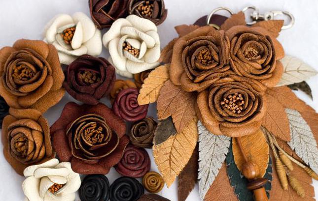 Как сделать цветы из кожи своими руками? Мастер-класс по изготовлениюцветов из кожи :: SYL.ru