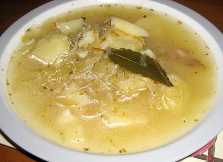 суп с капустой и картошкой 