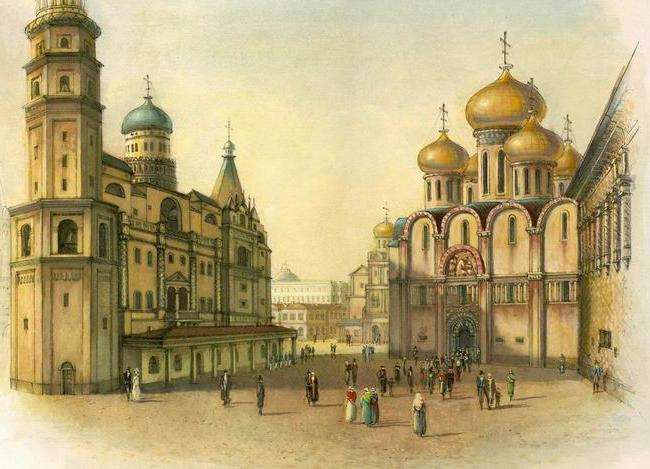 Соборная площадь Московского Кремля история