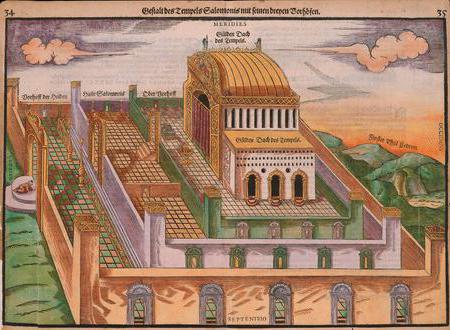 иерусалимский храм соломона