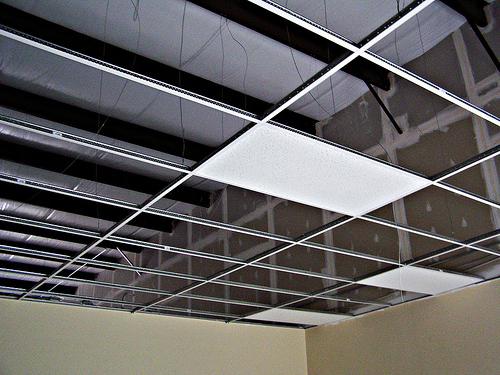 алюминиевые реечные потолки монтаж 