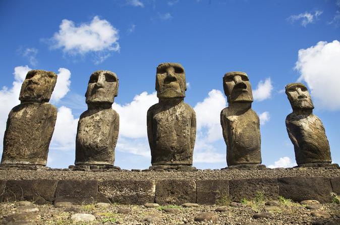 как называются статуи на острове пасхи