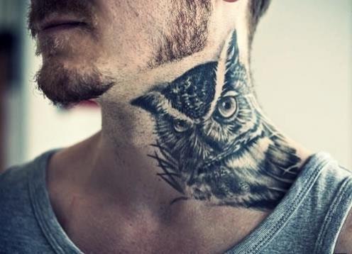 татуировки птица