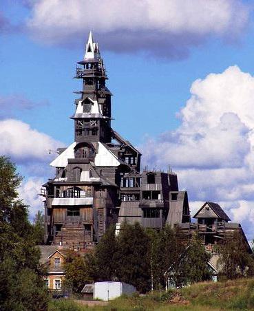 Самый высокий деревянный дом в мире