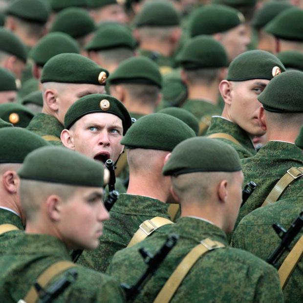 зеленые береты войска россии