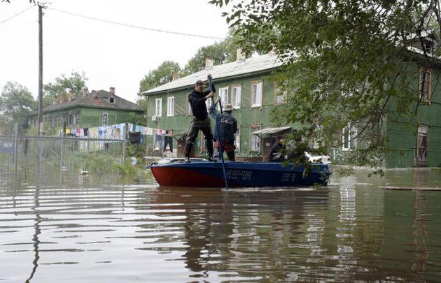 наводнение в России