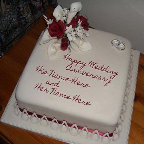 торт на 5 годовщину свадьбы