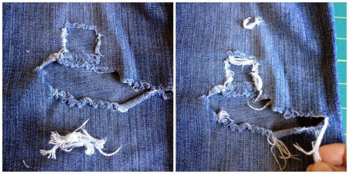 как правильно и красиво порезать джинсы