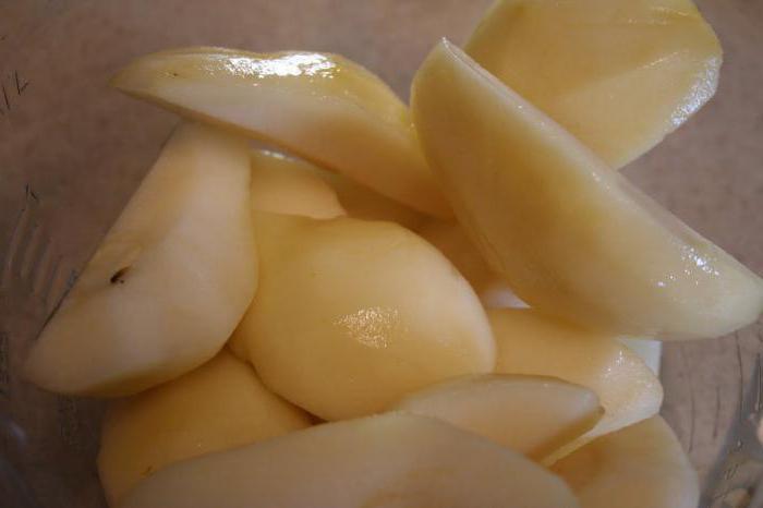Как варить варенье из груш дольками