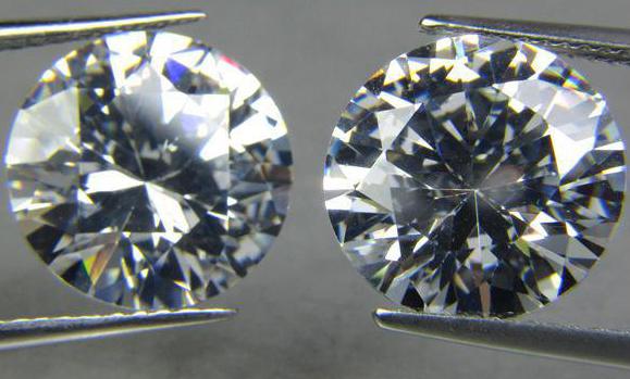 Как отличить бриллиант от фианита без привлечения специалистов. Отличия бриллиантов от других камней