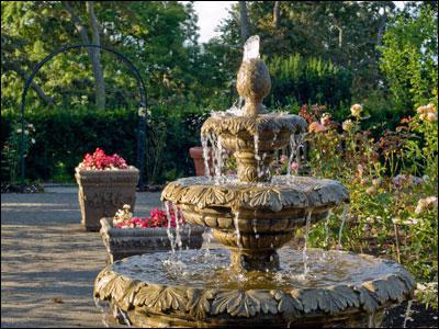 устройство садового фонтана