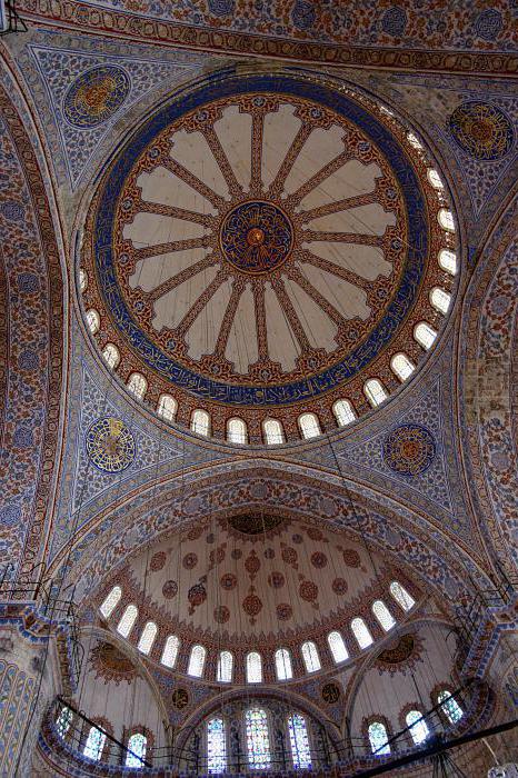 Голубая мечеть: Стамбул.