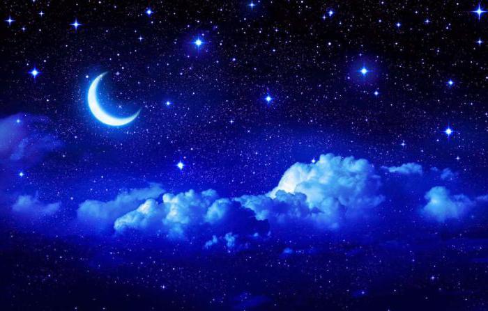 падающая звезда луна ночь небо без смс