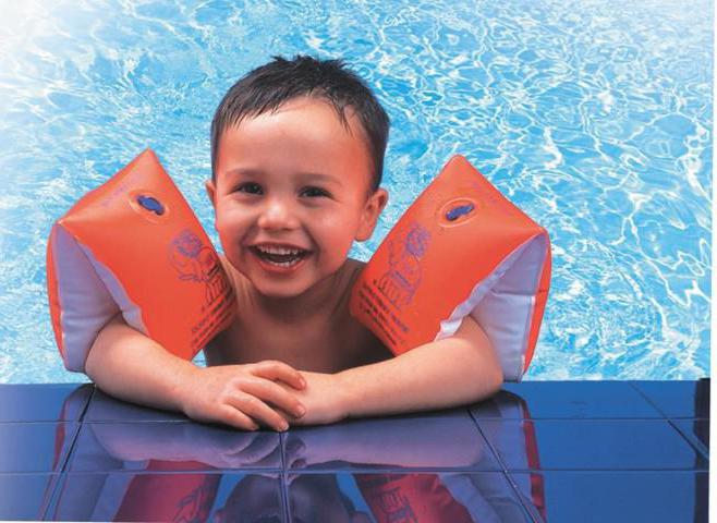 детские надувные нарукавники для плавания