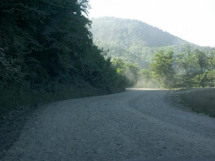 дорога через шаумянский перевал