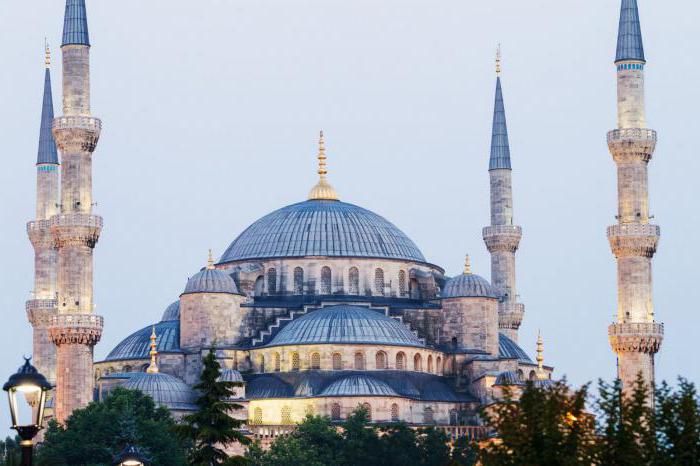 Голубая мечеть Турция 