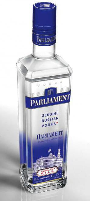 сколько бутылок в ящике водки парламент