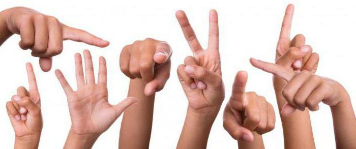 язык жестов глухонемых обучение