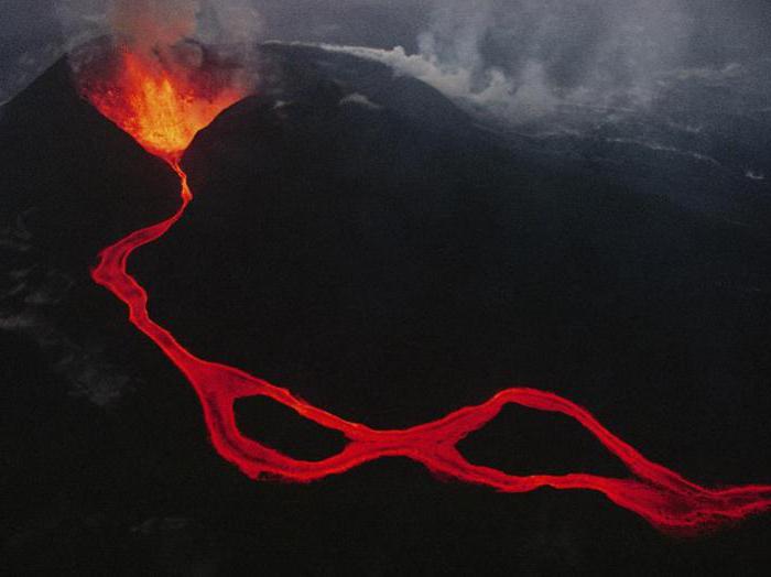 Строение вулкана: фото