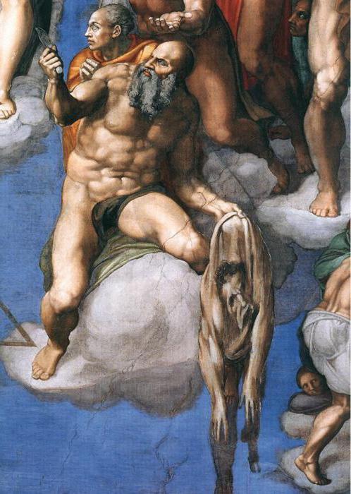 страшный суд микеланджело описание картины