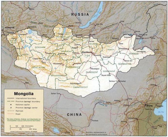 численность населения монголии