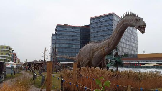 парк динозавров в праге