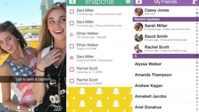 как пользоваться snapchat