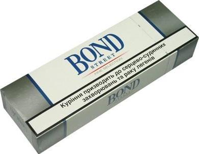 Bond (сигареты): виды
