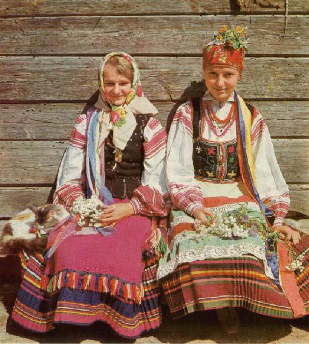 Белорусские национальные наряды