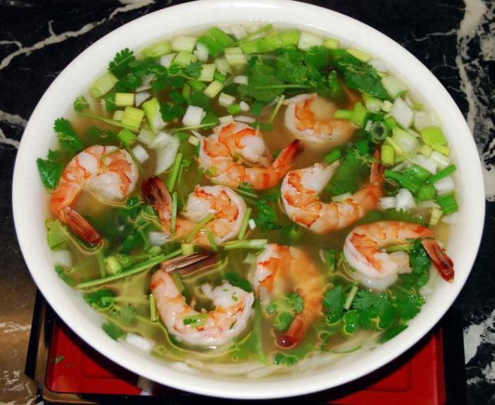 вьетнамский суп фо с морепродуктами рецепт