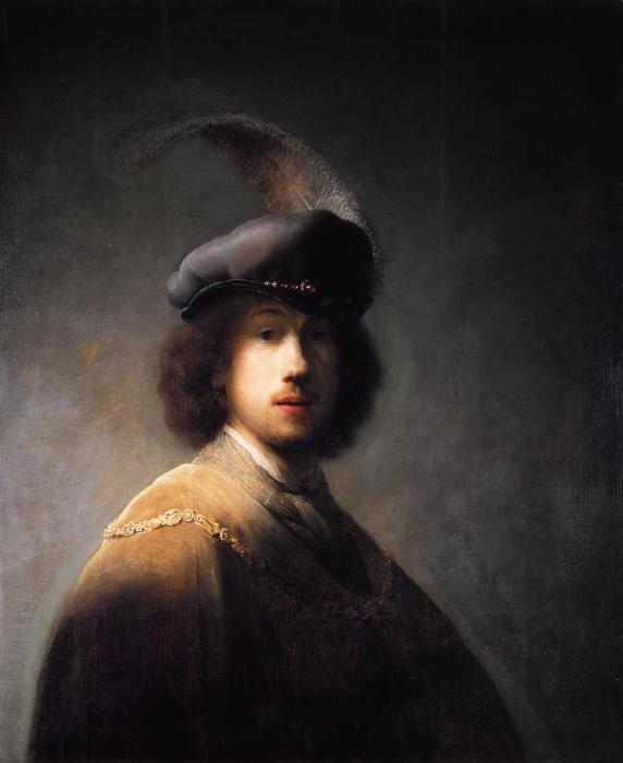 рембрандт ван рейн автопортрет