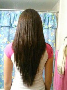 стрижка лисий хвост на длинные волосы