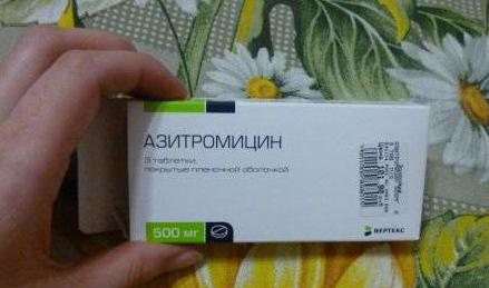 азитромицин инструкция по применению таблетки 500