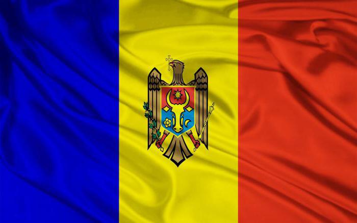как выглядит флаг Молдавии
