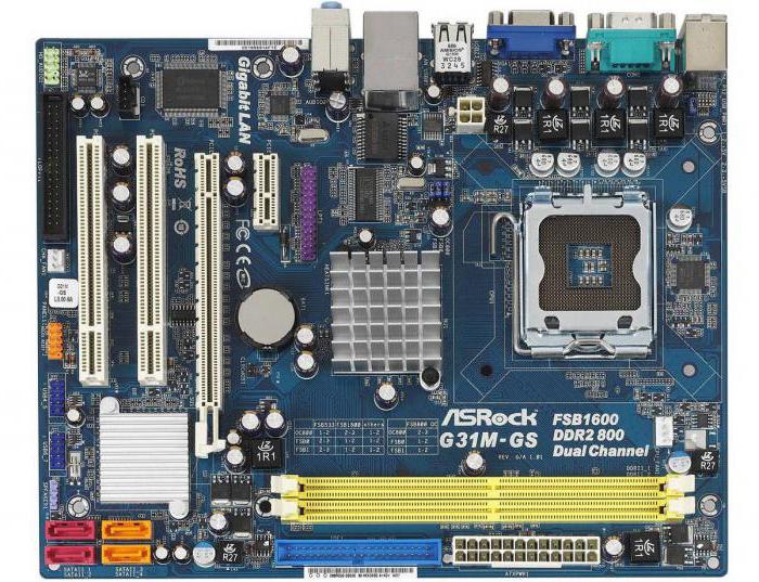 asrock g31m gs характеристики