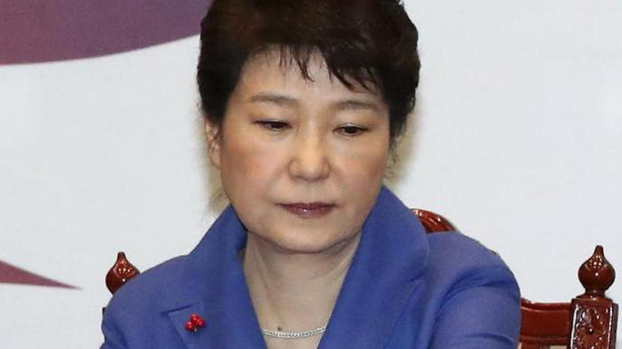 президент Южной Кореи Пак Кын Хе