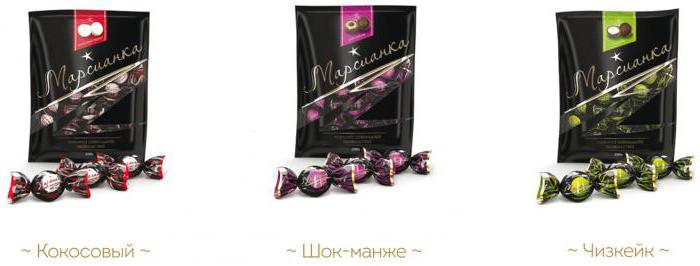 конфеты марсианка