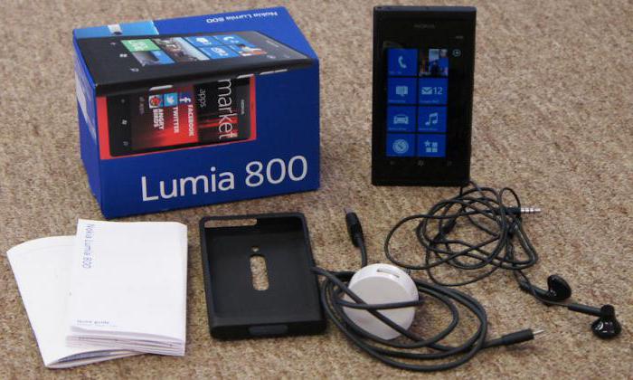 технические характеристики nokia lumia 800